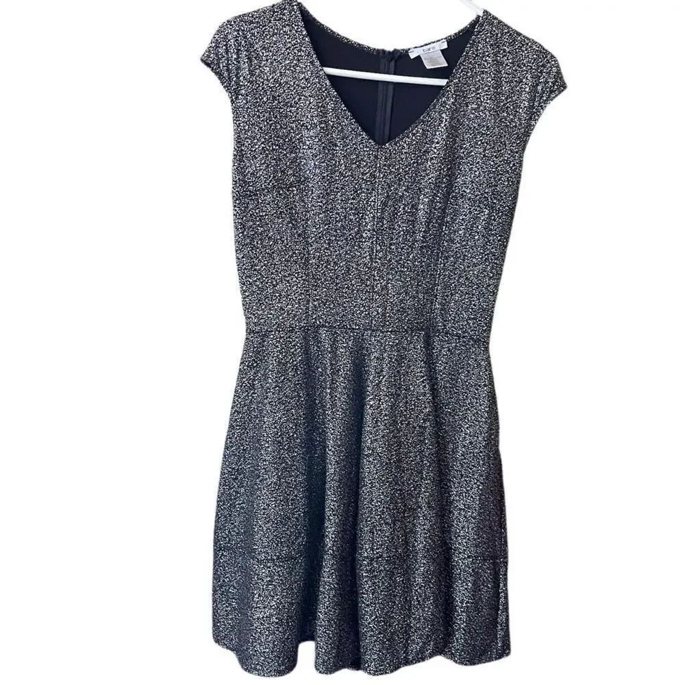 Bar lll size L shimmering fit & flare dress